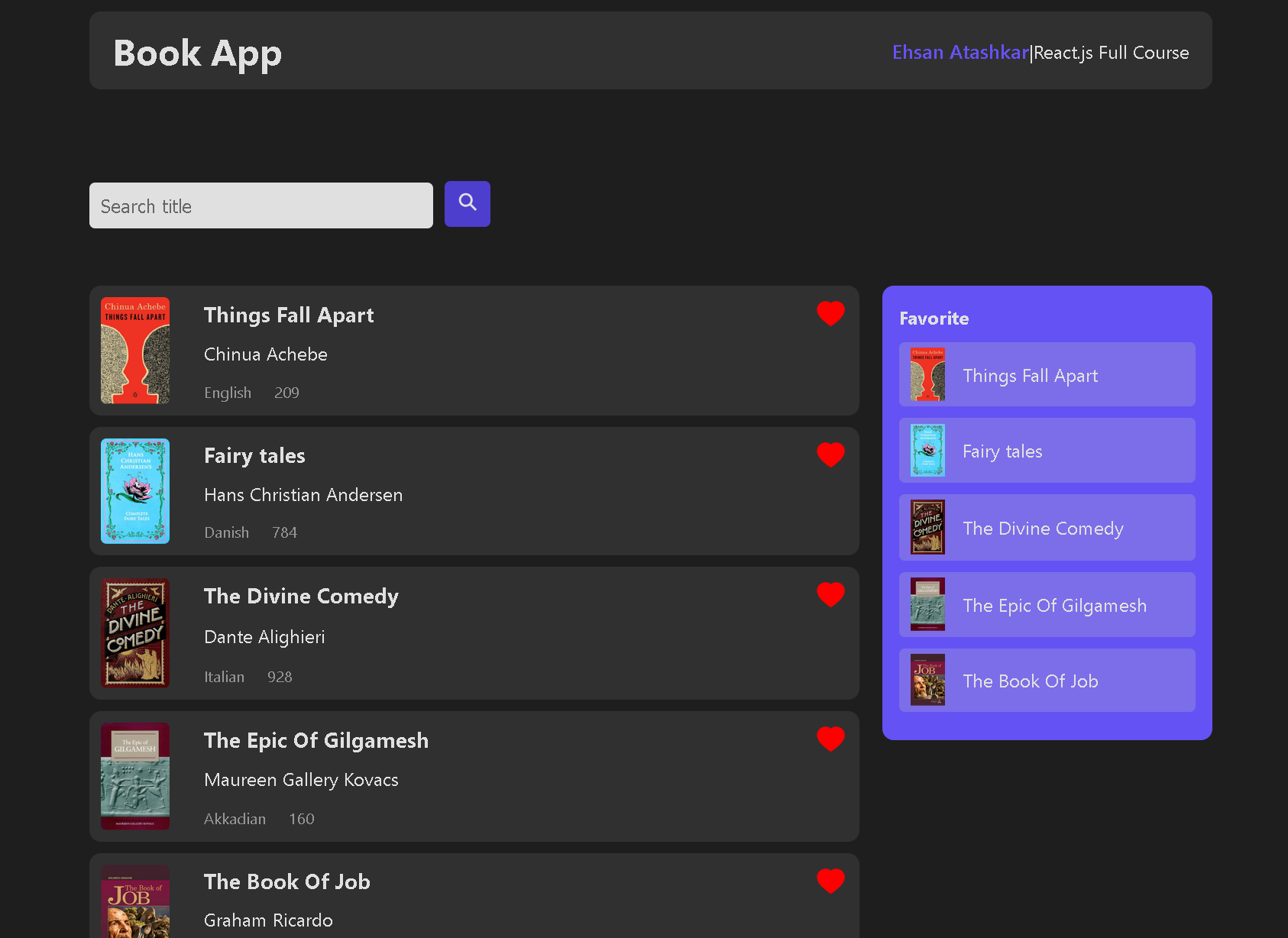 Library Management App